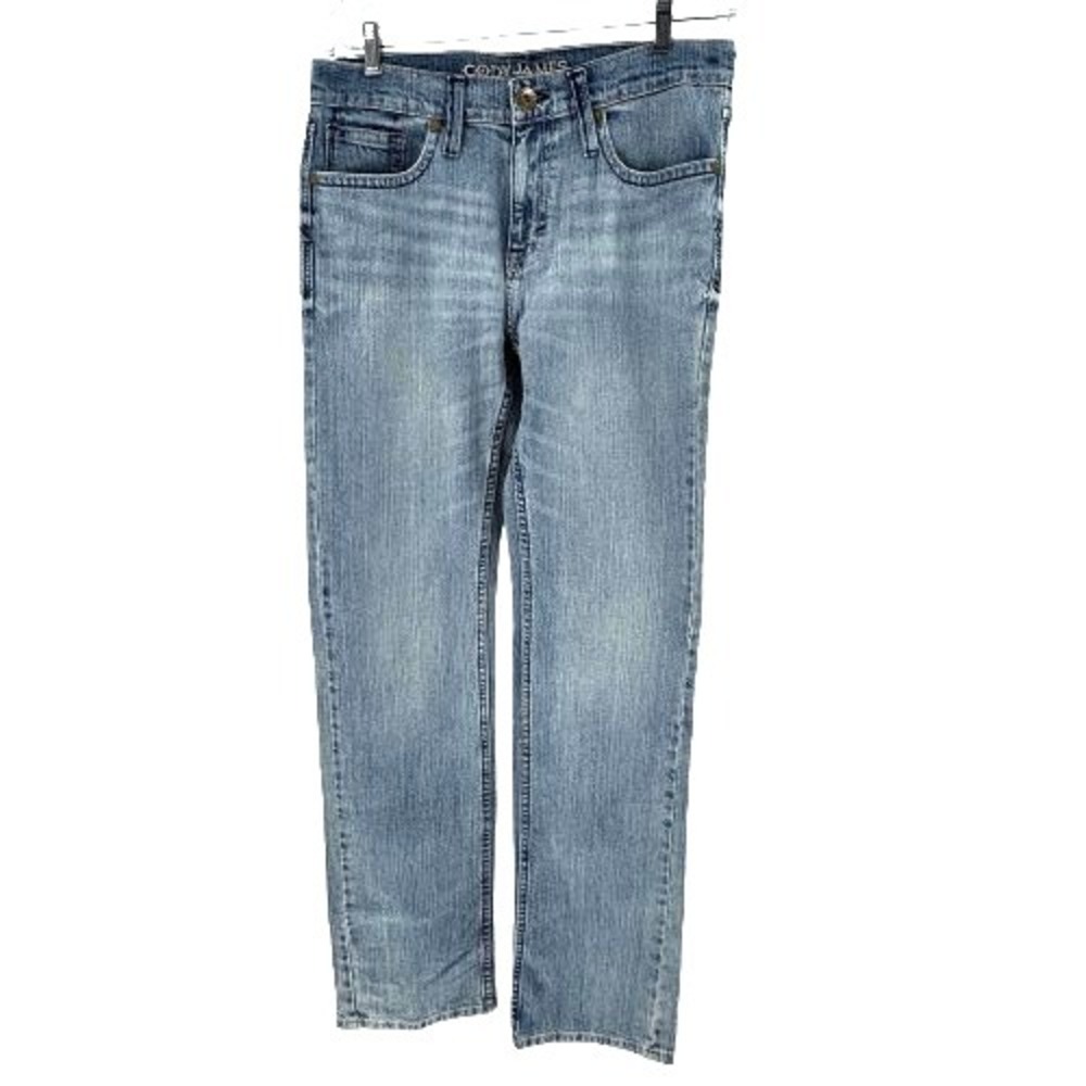 NEW Cody James Mens Jackson Slim Straight Jeans 34X34 Crupper Wash Western Rodeo